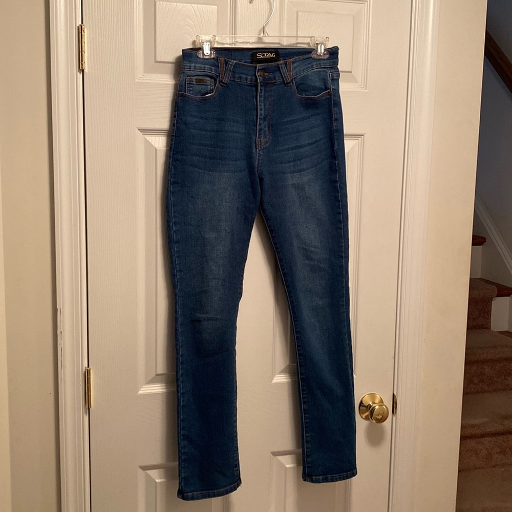 Stag Medium Wash Skinny Leg Jeans…size 13